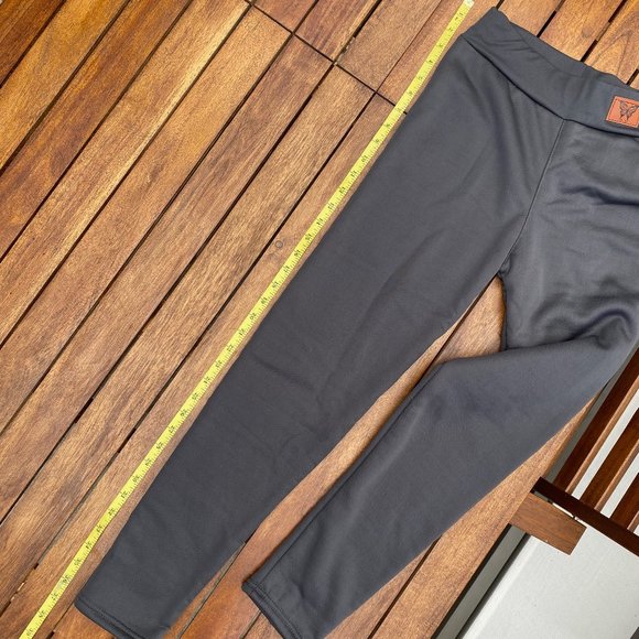 Graffiti/ Gray Warm Pants Winter Legging for Girls •Size 3 - Picture 6 of 7